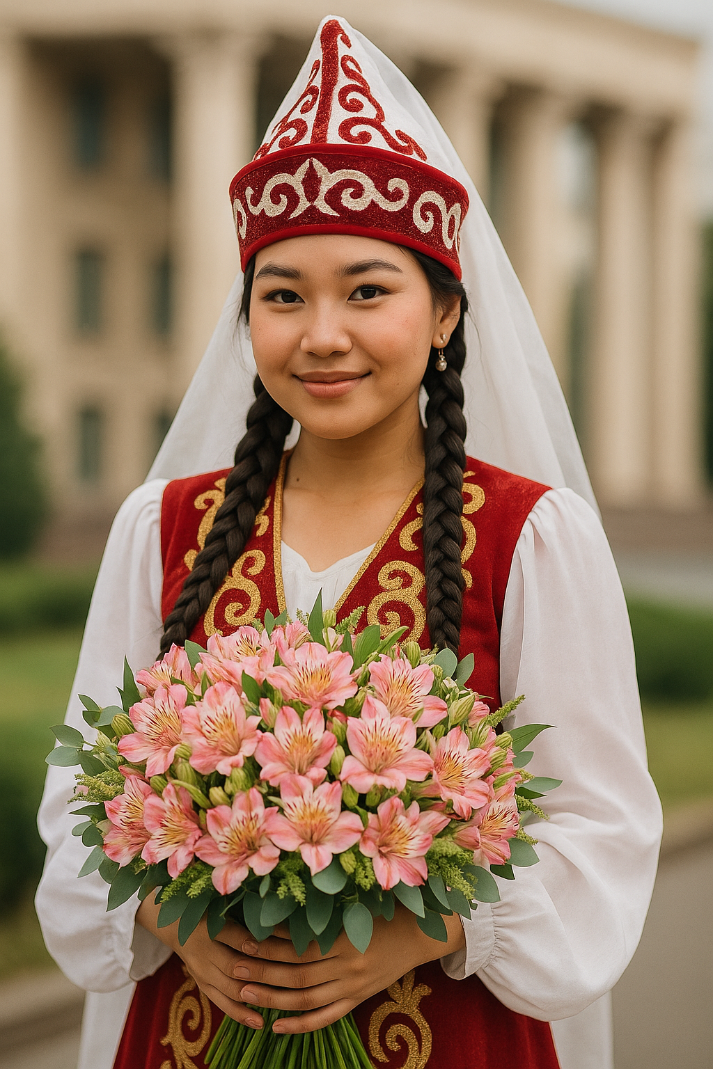 The best bouquet of Kyrgyzstan