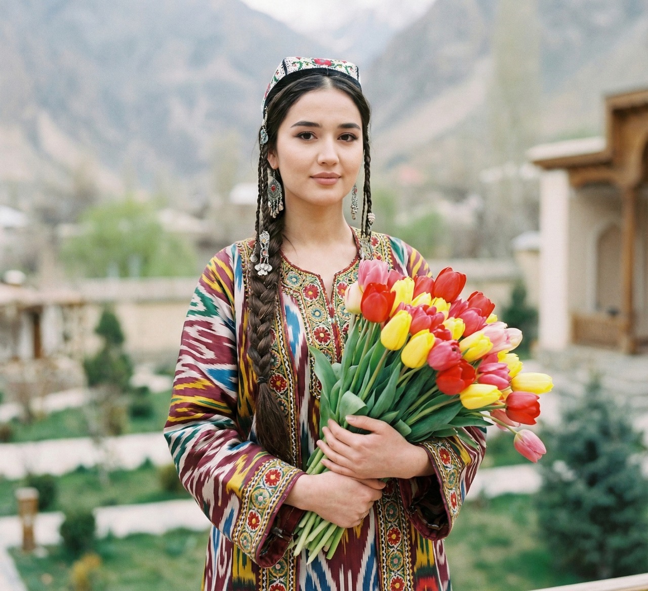 The best bouquet of Tajikistan