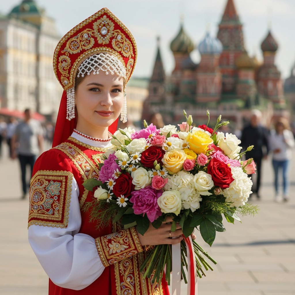 The best bouquet of Russia